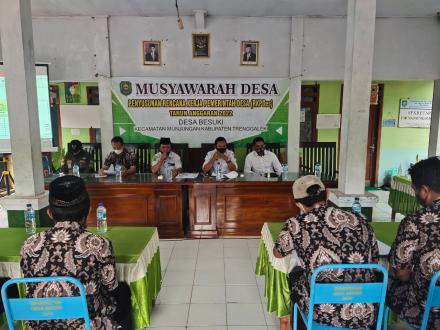 MUSDES RKPDes TAHUN ANGGARAN 2022